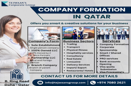 Doha, Real Estate, Premium Office Solutions In Qatar | Tejwaan&rsquo;s Corporate Group