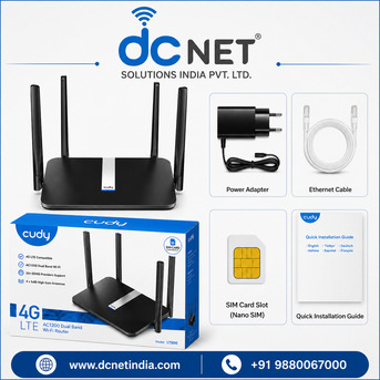 Mumbai, Business Partners, Cudy LT500 AC1200 Wi-Fi Router | SIM Card Plug & Play Router