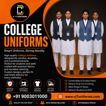 Chennai, Clothing & Accessories, Buy College Uniforms In Chennai
