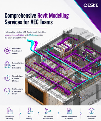 Los Angeles, Construction, Comprehensive Revit Modelling Services For AEC Teams