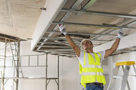 Riyadh, Construction, Gypsum & Ceiling Works Facility Available For Construction Real Estate Projects