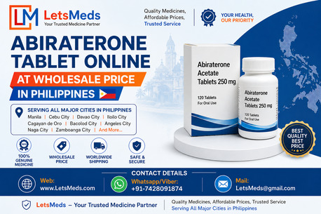 Quezon City, Health & Beauty Items, PHP 1,  Abiraterone Tablet Online Philippines