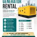 SAR 1,  Reliable Generator Rental Solutions