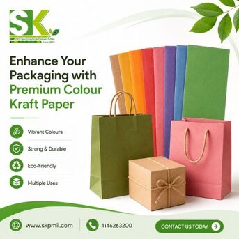 New Delhi, Wholesale Products, Reliable Colour Kraft Paper Manufacturers For Retail & Packaging Industries