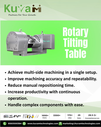 Noida, Industrial Machinery, INR 500000,  Rotary Tilting Table Manufacturers