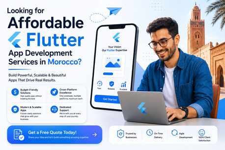 Casablanca, Software, MAD 10000,  Looking For Affordable Flutter App Development Services In Morocco? Get A Free Quote Today