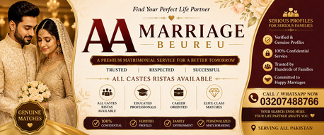 Faisalabad, Counseling, AA Marriage Bureau Pakistan &ndash; Genuine Rishtay For Educated Families