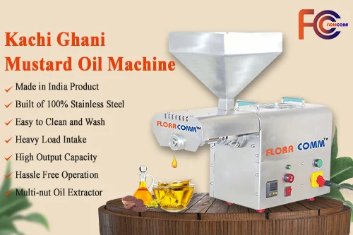 Mumbai, Machinery, INR 1000,  Best Cold Pressed Mustard Oil Machine Manufacturers In India | Kachi Ghani Mustard Oil Mac