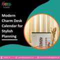 USD 6,  Modern Charm Desk Calendar For Stylish Planning