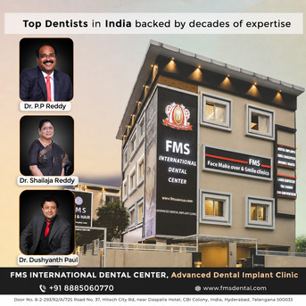 Hyderabad, Dental, Best Dentist In India &ndash; 30+ Years Experienced Specialists | FMS Dental