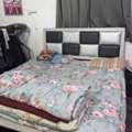 SAR 350,  DOUBLE BED WITH MATTRESS ALONG WITH SLIDEDOOR COUBOURD