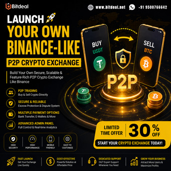 Dubai, Business, Launch Your Own Binance-Like P2P Crypto Exchange &ndash; 30% OFF (Limited Slots Closing Fast)