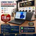 BHD 118,  Lenovo Touch Laptop Core I7 8th Generation NVidia 2GB Graphics 14" Touch Screen 16GB RAM