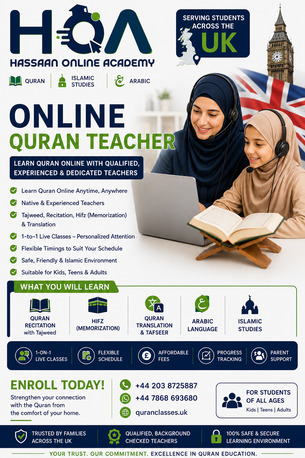 New York, Lessons Offered, Certified Female Quran Tutor In UK | Online Quran Learning For Women