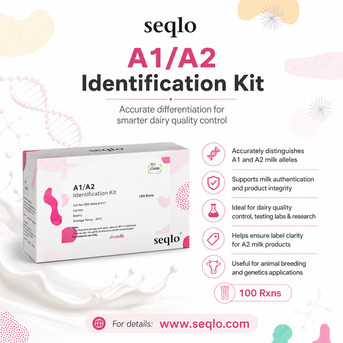 New Delhi, Food, Reliable A2 Milk Testing Kit For Accurate A1/A2 Milk Identification