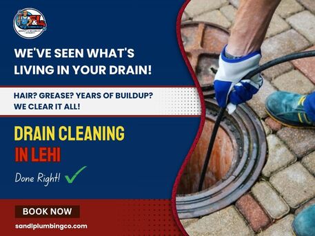 Washington DC, Household, Professional Drain Cleaning Services In Lehi By S&L Plumbing Co.