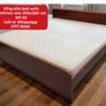 BHD 55,  🌍🌐king Size Bed With Mattress In Good Condition For Sale With Delivery