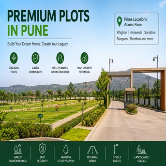 Pune, Real Estate For Sale, INR 4800000,  1076 Sq. Feet,  Understanding Residential Plots In Pune: A Practical Guide For Buyers