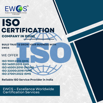 New Delhi, Business, ISO Certification Company In India