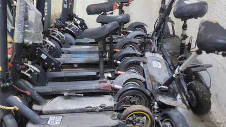 Riyadh, Motorcycles, SAR 3500,  E-Scooters 18 PCs LOT Mixed Brands And Models SAR-3500