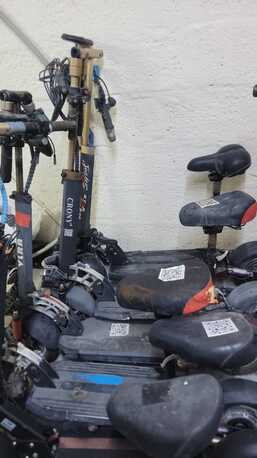 Riyadh, Motorcycles, SAR 3500,  E-Scooters 18 PCs LOT Mixed Brands And Models SAR-3500