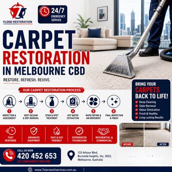 Melbourne, Cleaning, Carpet Restoration In Melbourne CBD