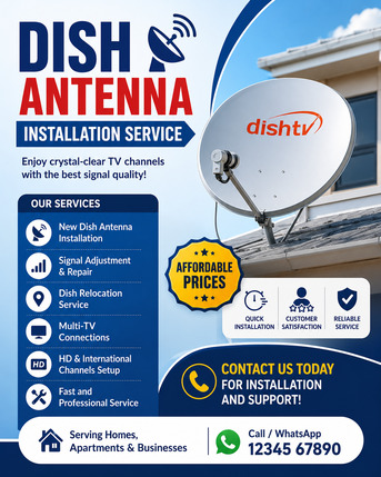 Riyadh, Television, @@📡 DISH ANTENNA INSTALLATION SERVICE 📡@@