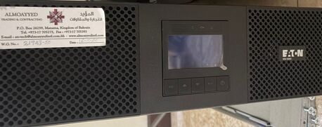 Juffair, Appliances, BHD 60,  Eaton 9SX6000 6KV UPS With 15 Batteries Plus Usage Manual