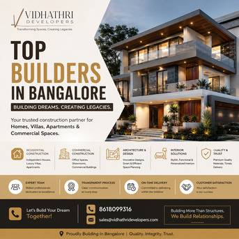 Bangalore, Real Estate, Builders And Developers In Bangalore