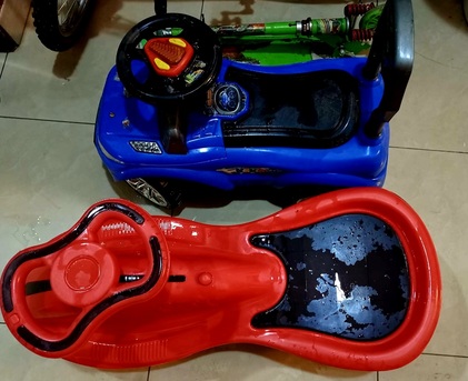 Riyadh, Bicycles, SAR 200,  Bicycle 14 Inch (till 12 Years Age) Scooty - Car - Swing Car