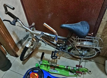 Riyadh, Bicycles, SAR 200,  Bicycle 14 Inch (till 12 Years Age) Scooty - Car - Swing Car