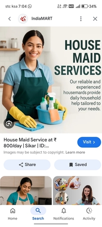 Al Arid, Job Seekers, Home Cleaning Services /Maid Services