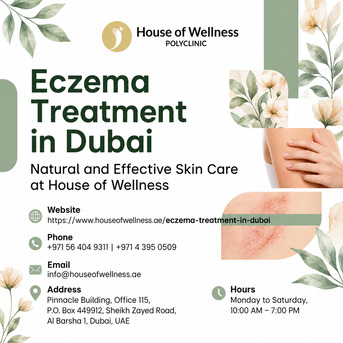 Al Barsha, Health, Eczema Treatment In Dubai &ndash; Natural And Effective Skin Care At House Of Wellness