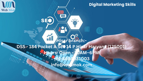 Mumbai, Education, Job Oriented Digital Marketing Courses In Hisar-Webmok