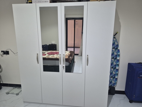 Riyadh, Furniture, SAR 800,  Clothes Cabinet And Sofa Bed