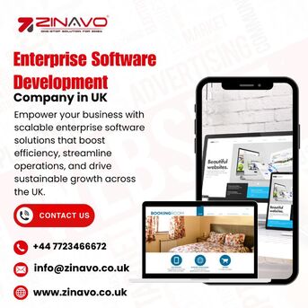 London, Web Design & Development, Enterprise Software Development Company In UK | Zinavo