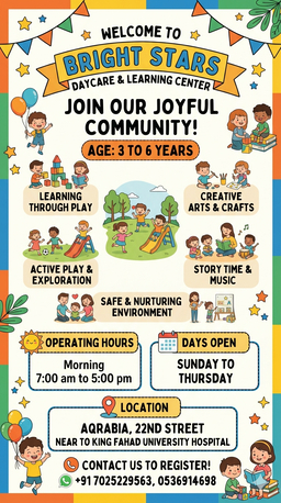 Khobar, Lessons Offered, Daycare,home Tution, After School Care