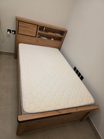 Riyadh, Furniture, SAR 2100,  2 Twin Beds With Mattresses | Like New Condition | Warranty Till June 2027