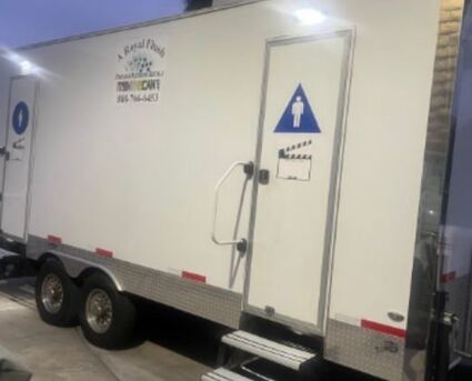 Los Angeles, Cleaning, A Royal Flush | Bathroom Trailer Rental Service | Event Restroom Trailer Rental In CA