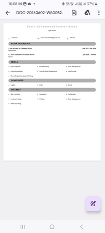 Manama, Job Seekers, Driver