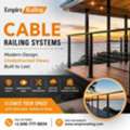 Premium Cable Railing Systems | Modern & Durable Railings By Empire Railing
