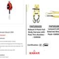 ARAMCO APPROVED, KARAM Brand Electron Block, Safety Harness, Fall Arrest Block Available