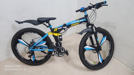 Abha, Bicycles, SAR 500,  Sports Inc. FR-2.0 Full-Suspension Foldable Bike (26
