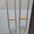 SAR 150,  Underarm Crutches (pair) And Forearm Crutch (Single)
