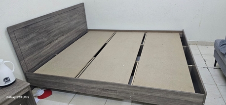 Khobar, Furniture, SAR 600,  200x180 King Size Bed For Selling With Side Tables, Material Purchased From Home Box