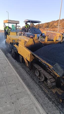 Khafji, Construction, Asphalt Work