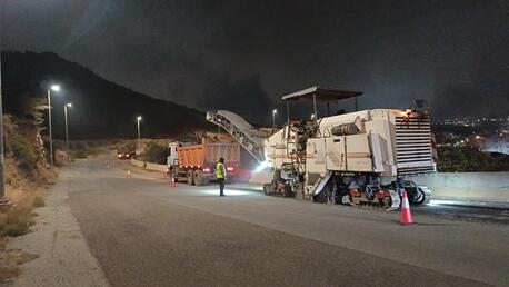 Khafji, Construction, Asphalt Work
