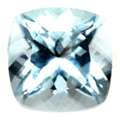 USD 1579,  3.90 Cts. Natural Aquamarine Stone Cushion, AAA Quality