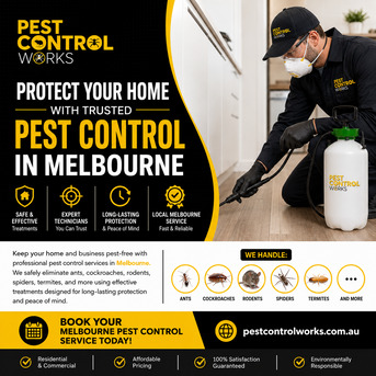 Melbourne, Cleaning, Pest Control Services In Moonee Ponds For Lasting Pest Control | Pest Control Works