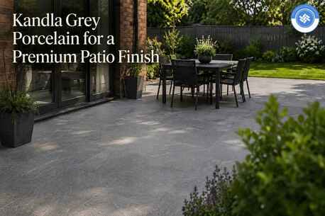London, Farm & Garden, Kandla Grey Porcelain From East Yorkshire Stone